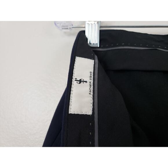 F5) Father Sons Slim Mens Pants Size 30 Stretch Slim Fit Trousers Block Lot of 2 - Picture 9 of 10